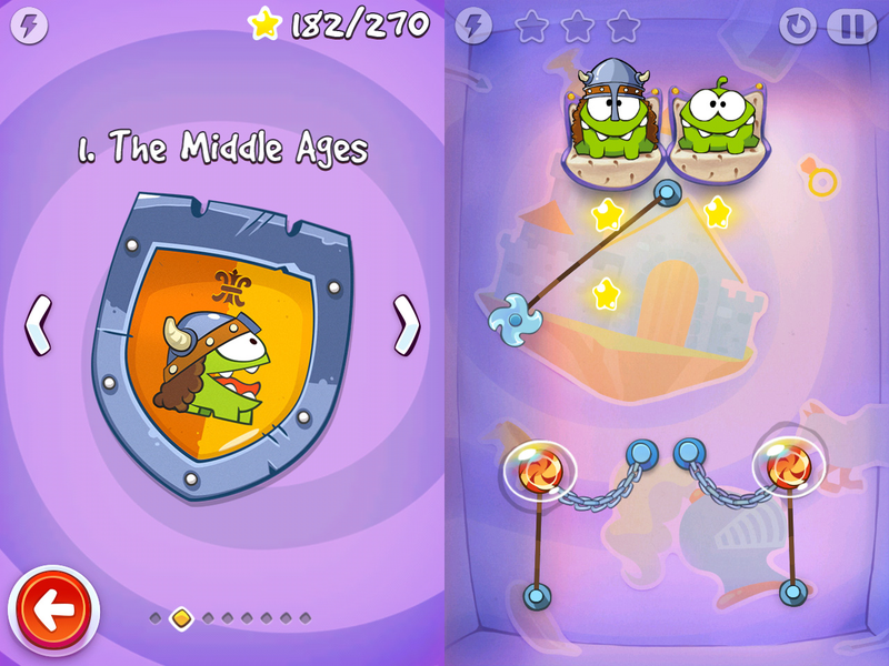 Illustration for article titled The New Cut the Rope Transcends the Laws of Time and Space
